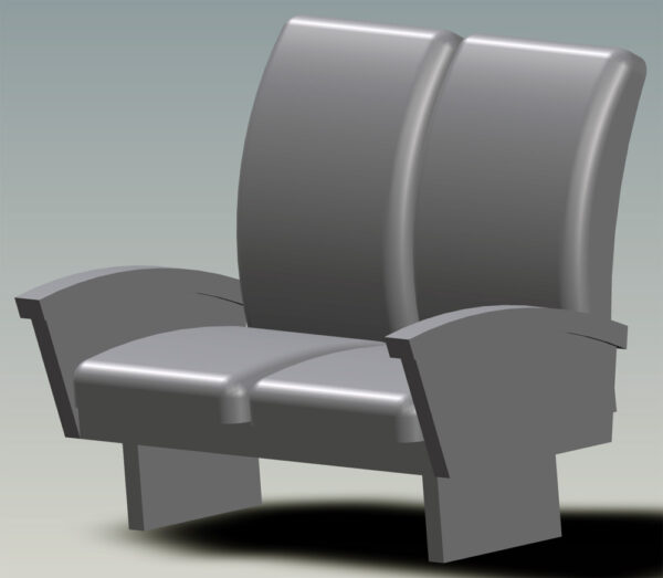 Modern / Streamline Coach Seats - Image 3
